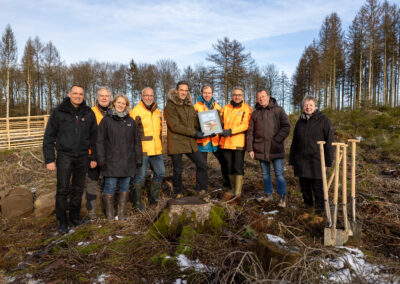 Vaillant Group und Waldgenossenschaft Remscheid entwickeln gemeinsam Zukunftswald
