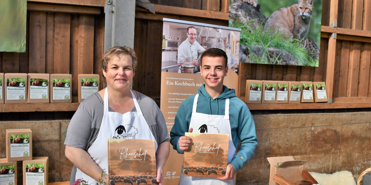 Rhönschaf kulinarisch: Genießerkochbuch mit Rezepten zum Maskottchen der Rhön vorgestellt