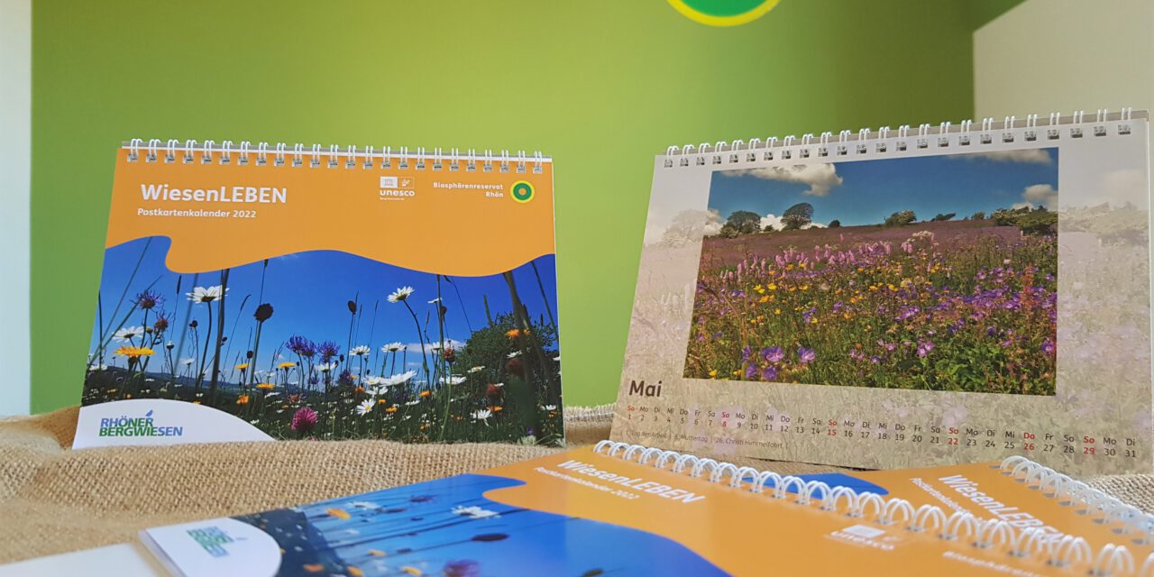 Wiesenglück fürs ganze Jahr: Postkartenkalender des EU-LIFEProjekts „Rhöner Bergwiesen“