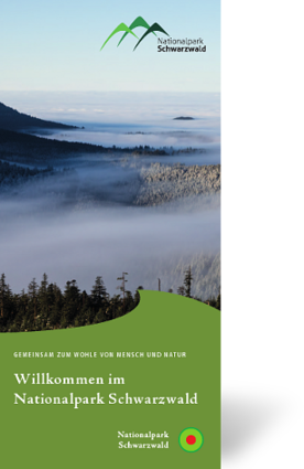 Karten und Broschüren des Nationalpark Schwarzwald