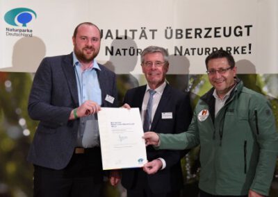 „Qualitätsoffensive Naturparke“ in Deutschband: Naturpark Nördlicher Oberpfälzer Wald wurde erneut ausgezeichnet