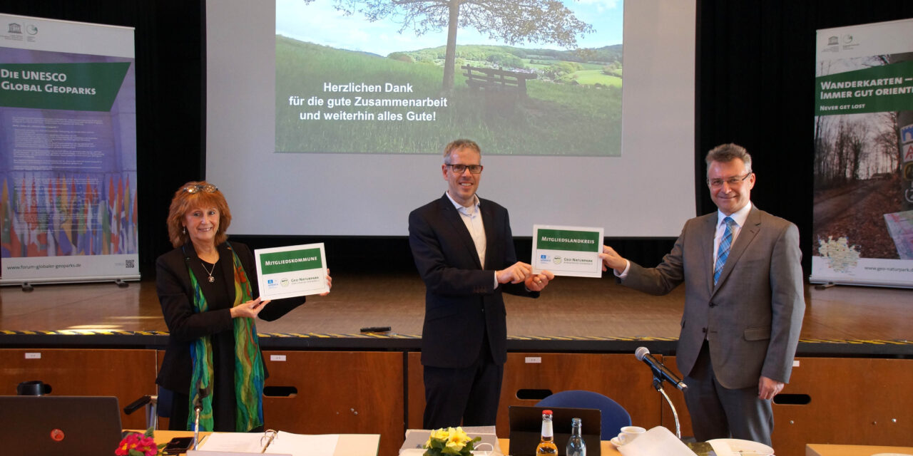 Nachhaltigkeit, Vernetzung, Digitalisierung und UNESCO – das waren die großen Schlagworte der Mitgliederversammlung  des Geo-Naturparks Bergstraße-Odenwald