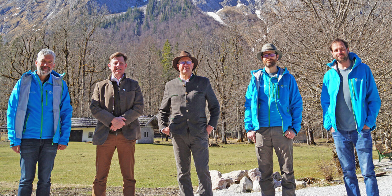 US-Generalkonsul im Nationalpark Berchtesgaden
