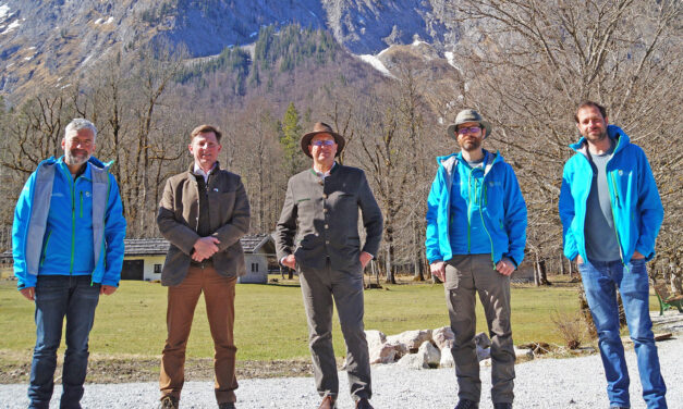 US-Generalkonsul im Nationalpark Berchtesgaden