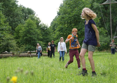 Wildniscamp für Kinder im Nationalpark Hainich