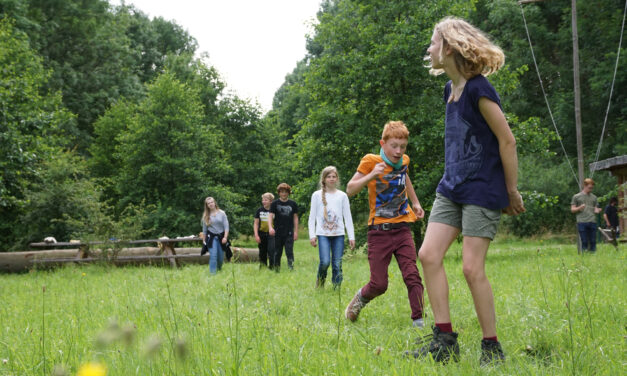 Wildniscamp für Kinder im Nationalpark Hainich