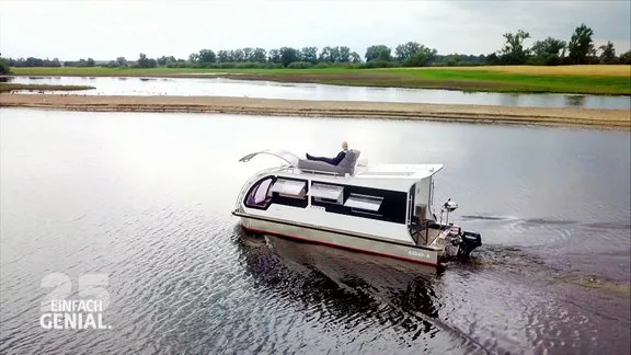 Caravanboot: Das Hausboot als Wohnwagen