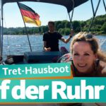 Mit dem Hausboot über die Ruhr