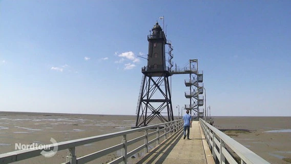 Leuchtturm Obereversand: Ein stählerndes Denkmal