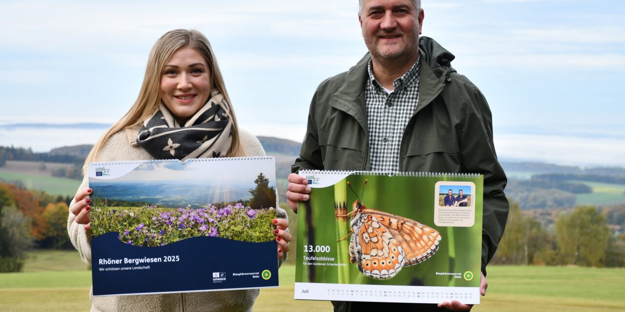 Foto-Kalender zeigt Vielfalt der Rhöner Bergwiesen