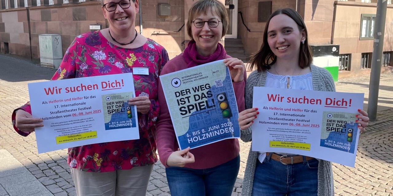 Straßentheater Festival Holzminden: Helfer gesucht!