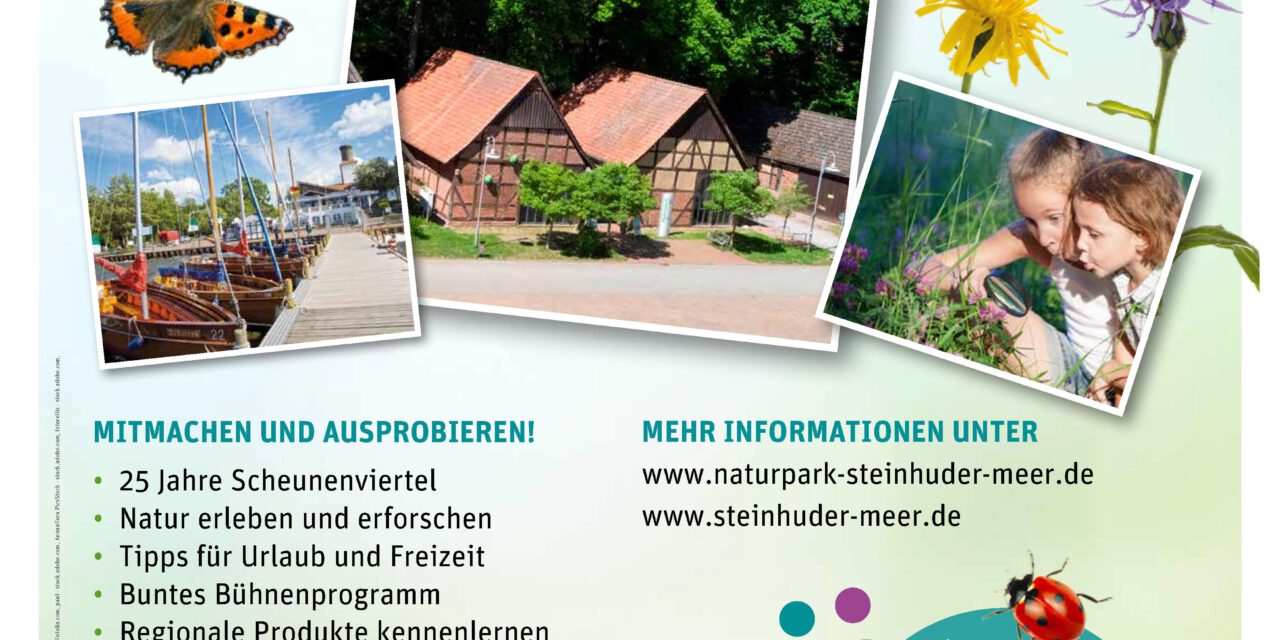 Naturpark-Fest für die ganze Familie am 24. Mai in Steinhude
