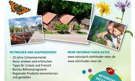 Naturpark-Fest für die ganze Familie am 24. Mai in Steinhude