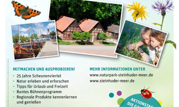 Naturpark-Fest für die ganze Familie am 24. Mai in Steinhude