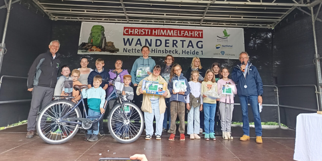 Große Beteiligung beim 58. Wandertag auf der Hinsbecker Heide