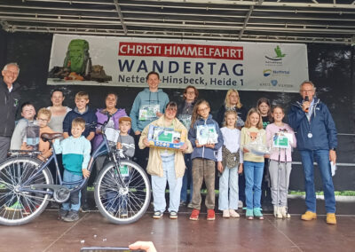 Große Beteiligung beim 58. Wandertag auf der Hinsbecker Heide