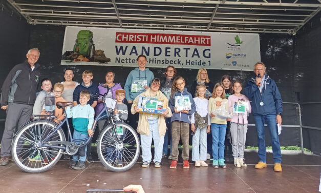 Große Beteiligung beim 58. Wandertag auf der Hinsbecker Heide