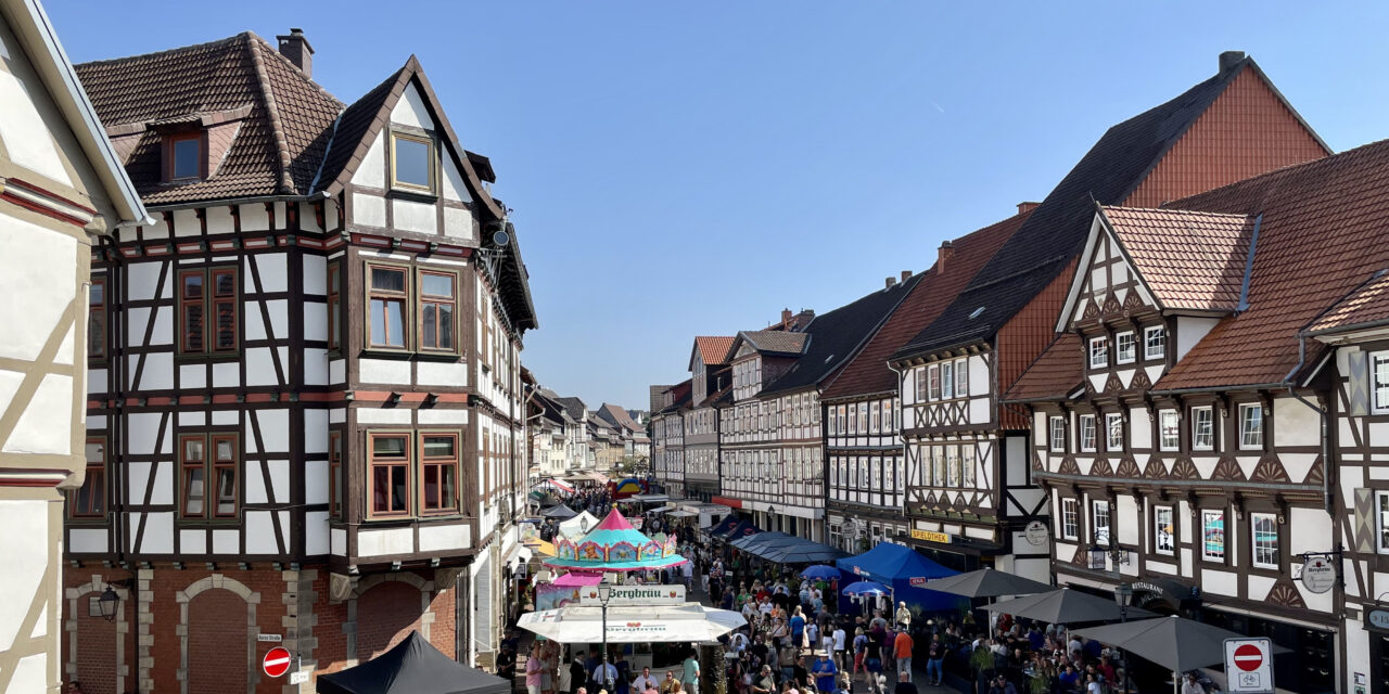 Pekermarkt in Uslar in der Solling-Vogler-Region