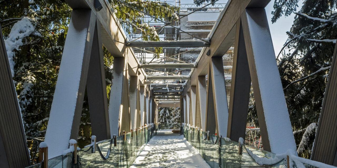 Winterzauber im Nationalparkzentrum
